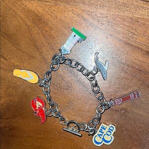 Cape Cod Charm Bracelet with Colorful Accents